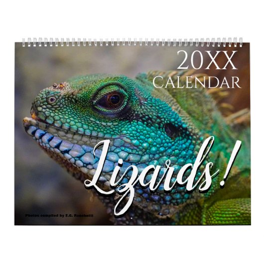 Hagedis Theme 2025 Muur Kalender Gift (Hoes)