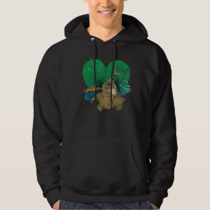 hagedis Tropisch monstera lef reptiel I Hoodie