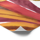 Hagedis van het Caribisch gebied Poster (Hoek)