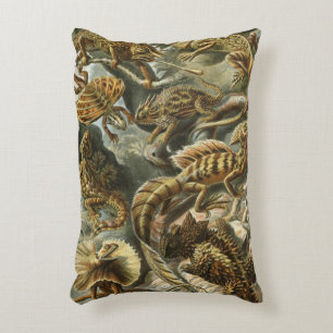 Hagedissen door Ernst Haeckel  Lacertilia Animal Accent Kussen