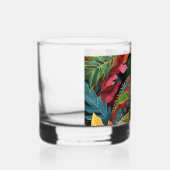 Hagedissenbladeren & kleur Whiskey glas (Rechts)