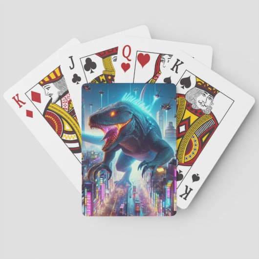 Hagedissenmonster Pokerkaarten (Achterkant)