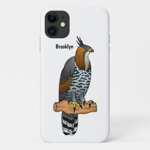 hagelvogel cartoon illustratie iPhone 11 hoesje