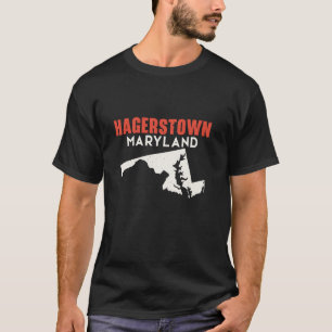 Hagerstown Maryland Verenigde Staten Verenigde Sta T-shirt