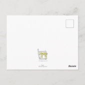 Haggis, la carte postale du mignon bébé hippo 'Oh  (Dos)