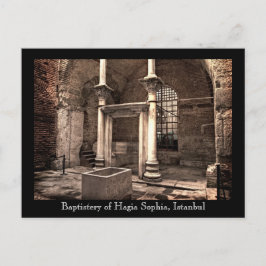 Hagia Sophia Baptistery Briefkaart