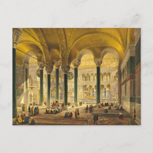 Hagia Sophia Briefkaart (Voorkant)