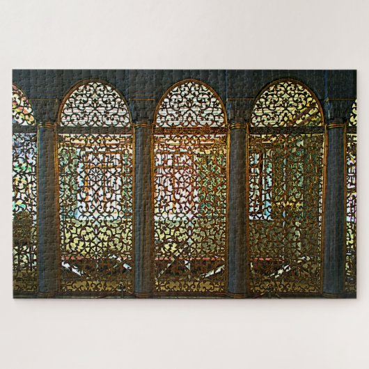 Hagia Sophia. Fragment van de binnenkant. Design. Legpuzzel (Horizontaal)