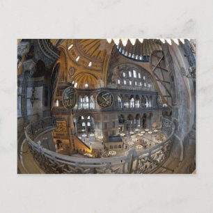 Hagia Sophia interior Briefkaart