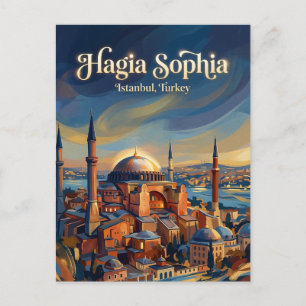 Hagia Sophia, Istanbul, Marmara Briefkaart