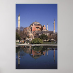 Hagia Sophia, Istanbul, Turkije Poster