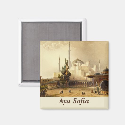 Hagia Sophia Magnet Magneet (Voorkant / Achterkant)