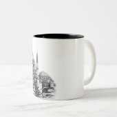 Hagia Sopya à Istanbul Turquie Mug (Devant droit)