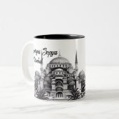 Hagia Sopya à Istanbul Turquie Mug (Devant gauche)