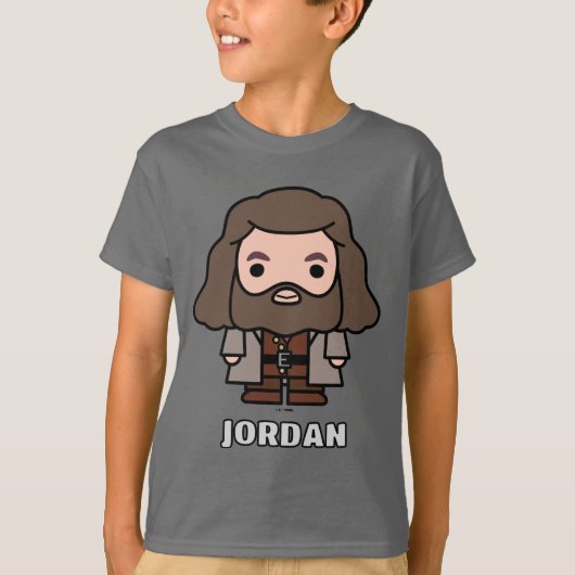 Hagrid Cartoon Character Art T-shirt (Voorkant)