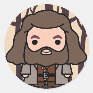 Hagrid Cartoon Karakter Kunst Ronde Sticker