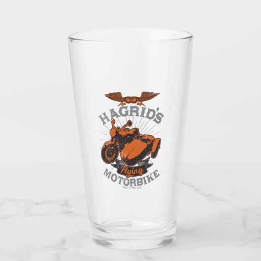 Hagrid's vliegende motor glas (Voorkant)