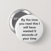 HAHA. RONDE BUTTON 5,7 CM (Voorkant /achterkant)