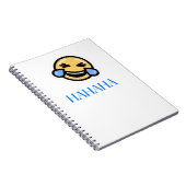 HAHAHAHa-emotie Notitieboek (Rechterzijde)