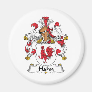 Hahn Family Crest Magneet