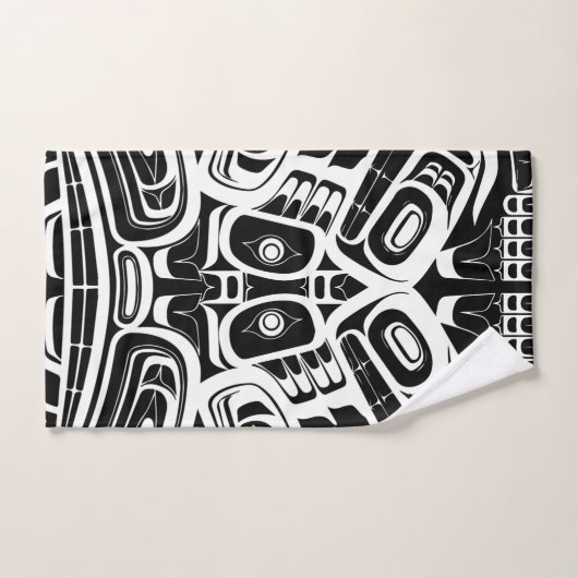 Haida Eagle Thunderbird Northwest Columbia Bad Handdoek (Handdoek)