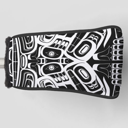 Haida Eagle Thunderbird Northwest Columbia Golfheadcover (Voorkant)