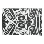 Haida Eagle Thunderbird Northwest Columbia Kussensloop (Voorkant)