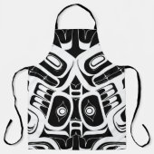 Haida Eagle Thunderbird Northwest Columbia Schort (Voorkant)