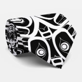 Haida Eagle Thunderbird Northwest Columbia Stropdas (Opgerold)