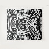 Haida Eagle Thunderbird Northwest Columbia Wandkleed (Voorkant (horizontaal))