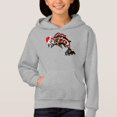 Haida Esprit Saumon Animal avec lumières de Noël (Devant)