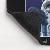 Haida First Nation Totem Pole & Crow Mousepad Muismat (Hoek)