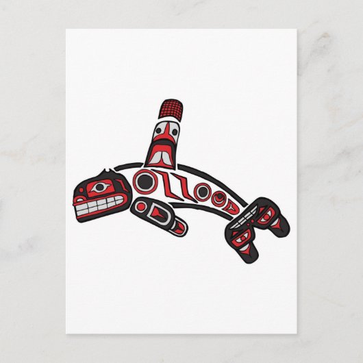 Haida Orca 2012 Briefkaart (Voorkant)