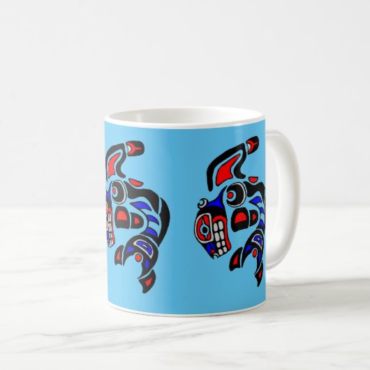 Haida Orca 2014 Café Mug (Devant droit)