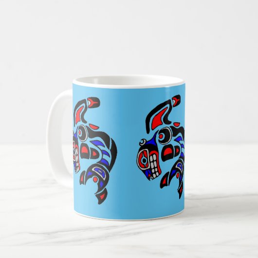 Haida Orca 2014 Café Mug (Devant gauche)
