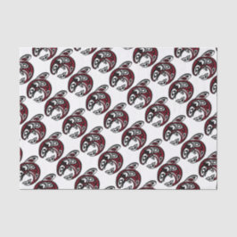 Haida Orca Northwest Coast Killer Whale Art Tissuepapier