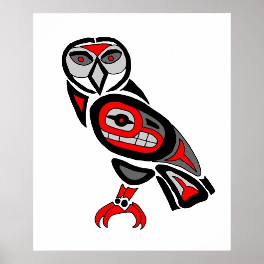 Haida Owl 2014 Poster (Voorkant)