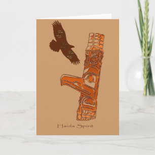 HAIDA SPIRIT Cadeau Collectie Feestdagen Kaart