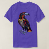 Haida Tlingit Native Raven TShirt (Design devant)