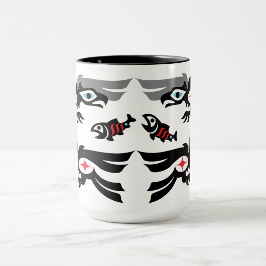 Haida - Tlingit style Eagle Feast Mok (Midden)
