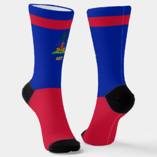 Haifa mode sokken, Haïtiaanse vlag, patriottisch Sokken