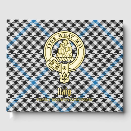 Haig Family Reunion Guest Book (Recto)