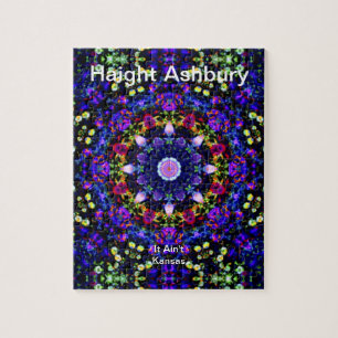 Haight Ashbury Psychedelic Hippie Mode Art Legpuzzel