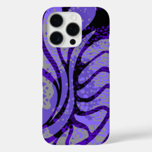 Haight Ashbury  Psychedelic Paisley Paars iPhone 16 Pro Hoesje
