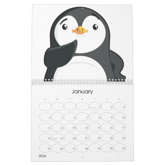 Haikoo Zoo Calendar Kalender (Jan 2026)