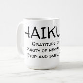 HAIKU 13 Mug (Devant gauche)