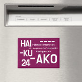 HAIKU 24 MAGNEET (Insitu (Vaatwasser))