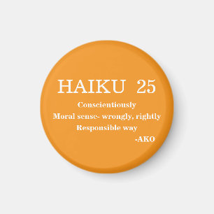 HAIKU 25 MAGNEET