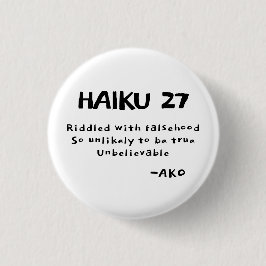 HAIKU 27 RONDE BUTTON 3,2 CM