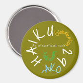 HAIKU 29 MAGNEET (Voorkant / Achterkant)